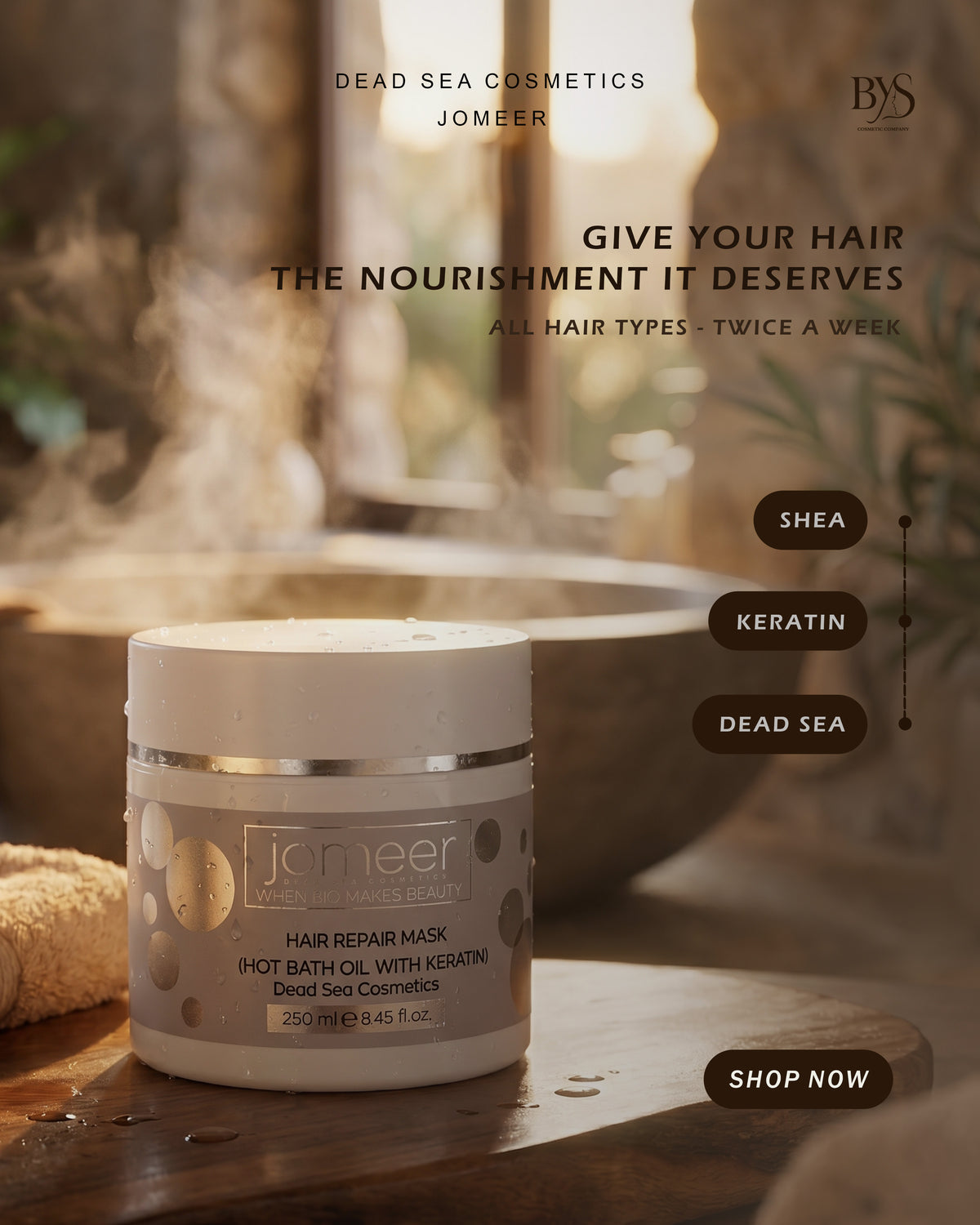 Dead Sea Hair Repair Mask
