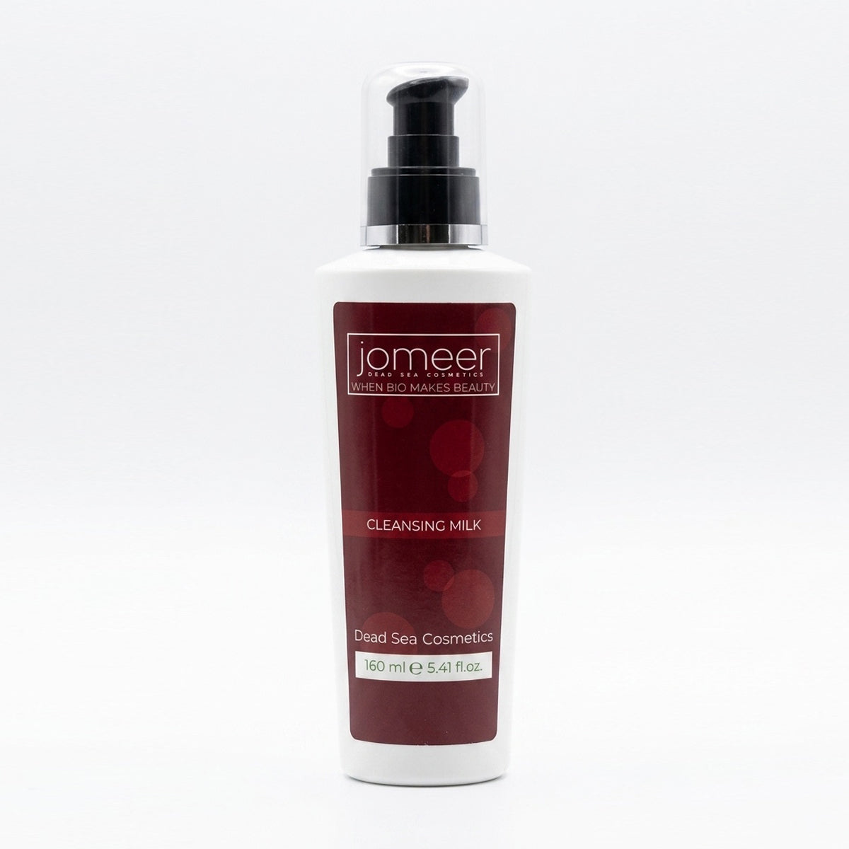 Dead Sea Cleansing Milk bottle by BYS, a gentle milky cleanser