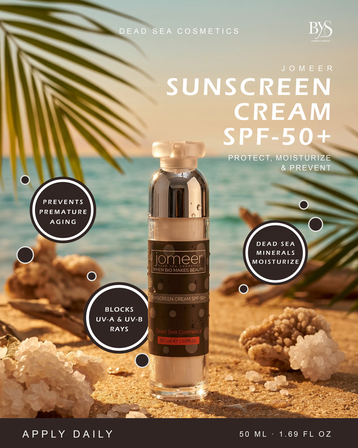 Dead Sea Sunscreen SPF- 50