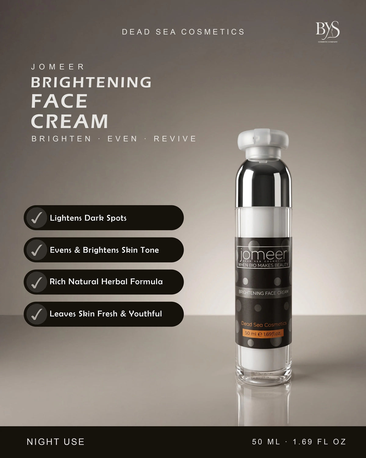 Dead Sea Brightening Face Cream