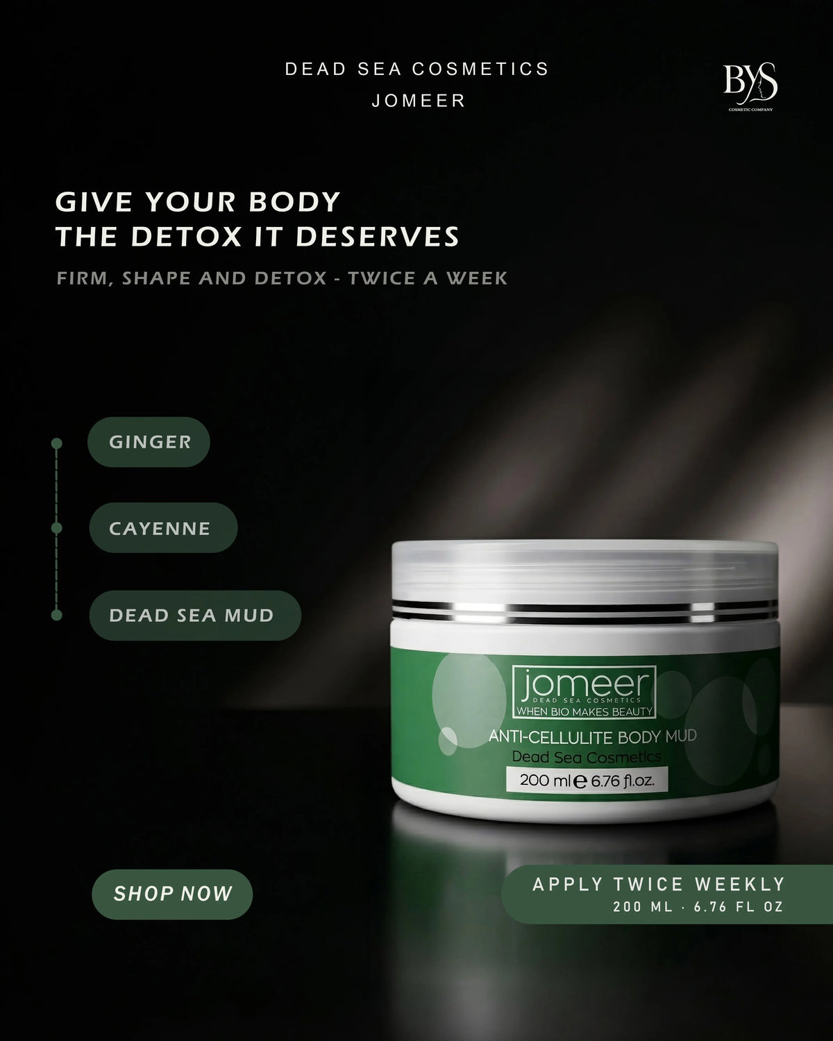 Dead Sea Anti-Cellulite and Lifting Body Mud